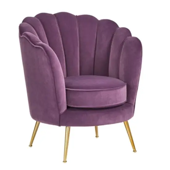 Twila Scalloped Back Chair - angelo:HOME image {6}