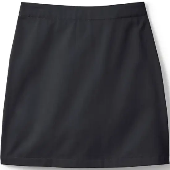 Lands' End School Uniform Girls Blend Chino Skort Above Knee image {4}