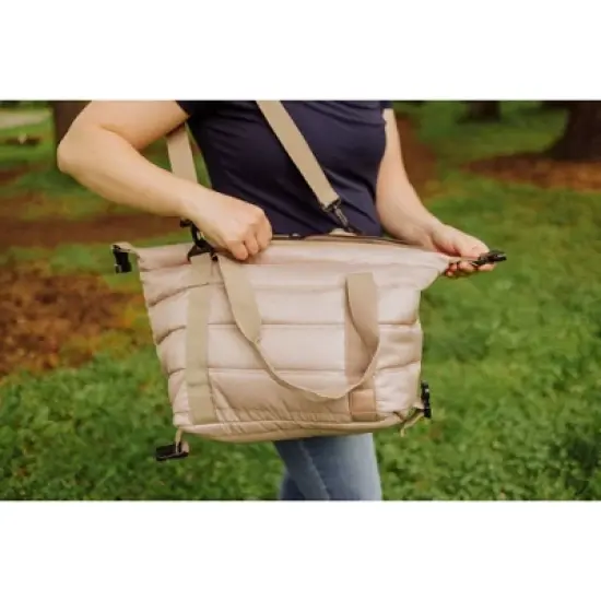 Picnic Time All Day 44qt Cooler Tote - Shale Brown image {8}