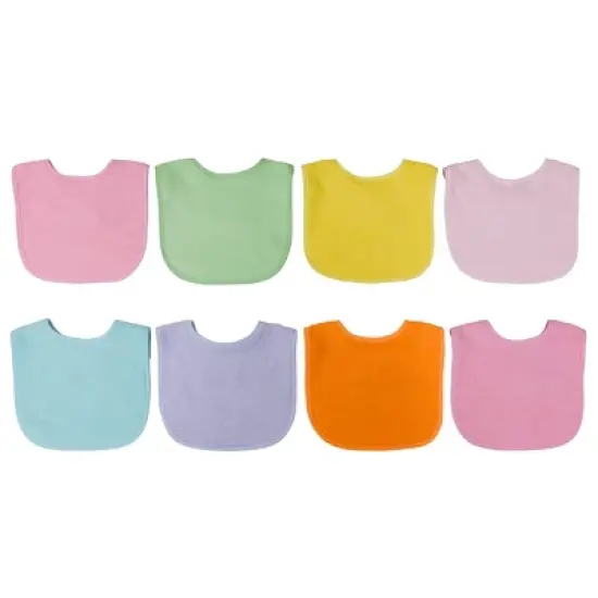 Neat Solutions 8pk Solid Bib Set image {9}