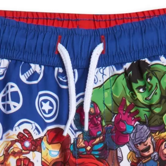 Marvel Avengers Black Panther Captain America Iron Man Swim Trunks Bathing Suit  image {3}