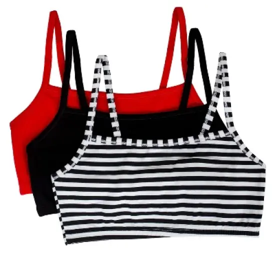 Fruit of the Loom Women's Spaghetti Strap Cotton Sports Bra  image {10}
