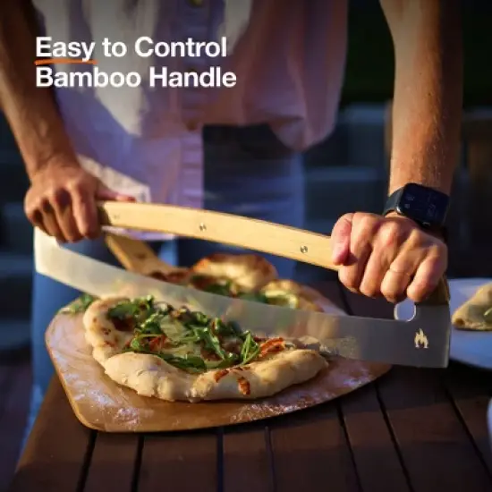 Solo Stove Pi Rocker Blade Grill Pizza Set Stainless Steel Finish image {3}