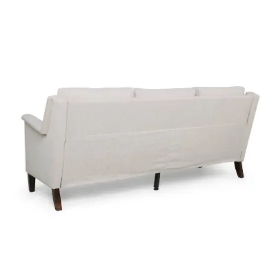 Dupont Contemporary 3 Seater Fabric Sofa - Christopher Knight Home image {2}