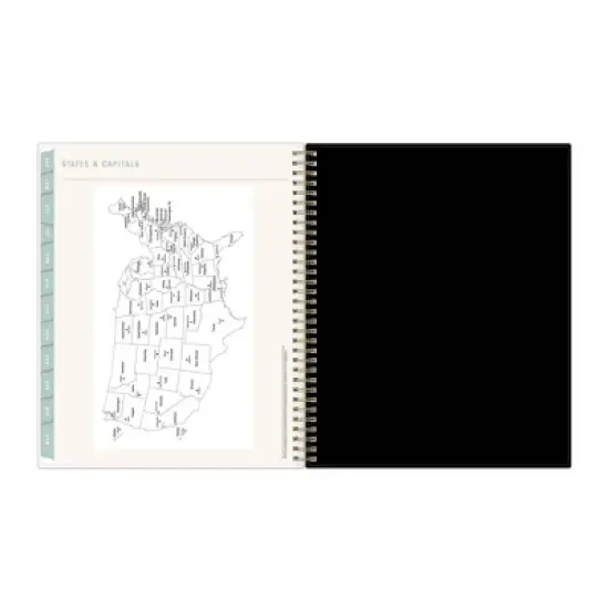 Blue Sky Brook Gossen Planner 8.5"x11" Weekly/Monthly Wirebound (15 Month) Happy Daisies Undated image {9}