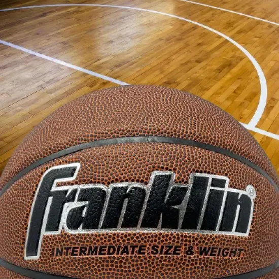 Franklin Sports Women's 5000 28.5" Basketball with Air Pump - Tan image {3}
