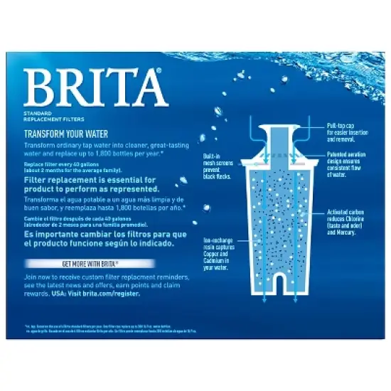 Brita Replacement Water Filters for Brita Water Pitchers and Dispensers image {4}