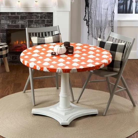 The Lakeside Collection Round Halloween Custom Fit Tablecloth image {5}