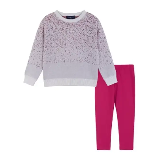 Andy & Evan  Toddler  Girls Ombre Sweater Set image {7}