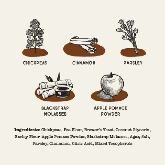 Dog Treat Naturals Dental Sticks - Chickpea & Cinnamon, 10oz, Freshen Breath image {2}