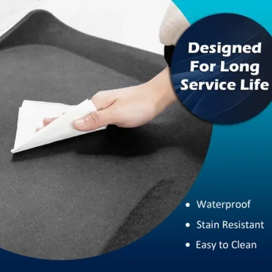 Costway Portable Anti-Fatigue Standing Mat W/Massage Point Diverse Terrain Office Home image {6}