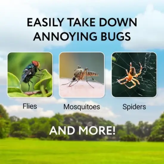 Impresa 2 lbs. Fly Salt for Fly Shooters &ndash; Large Grain Salt for Fly Shooter - With Pouring Spout for Easy Loading image {1}