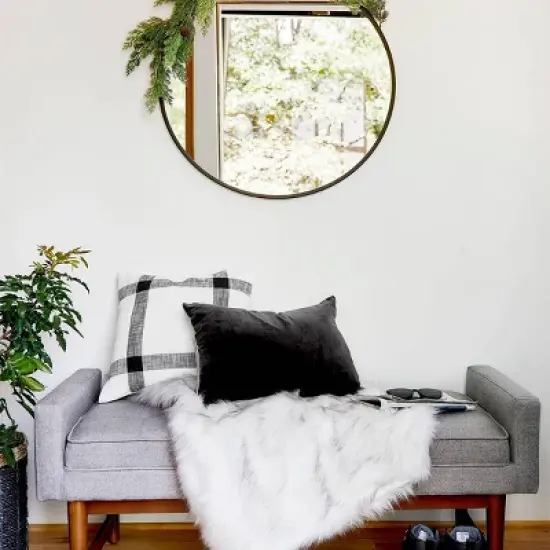 Verken Mid Century Modern Settee Bench - Threshold&trade; image {9}