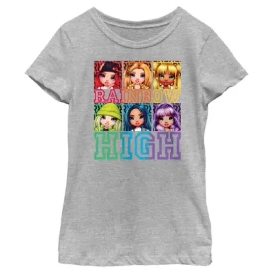 Girl's Rainbow High Character Portraits T-Shirt image {4}