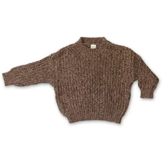 Goumikids Toddler Organic Cotton Chunky Knit Sweater image {11}