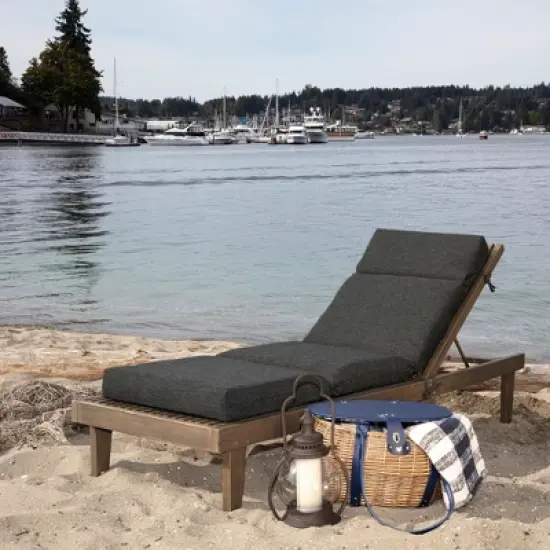 ARDEN Oceantex Outdoor Chaise Lounge Cushion 72 x 21 image {1}