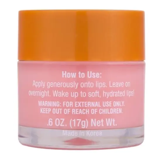 Tree Hut Watermelon Overnight Lip Mask - 0.6oz image {3}