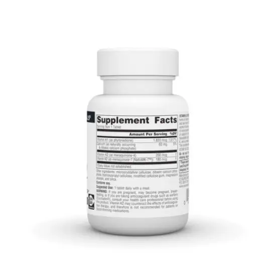 Vitamin K2 Advantage by Source Naturals, Inc.  -  60 Tablet image {1}