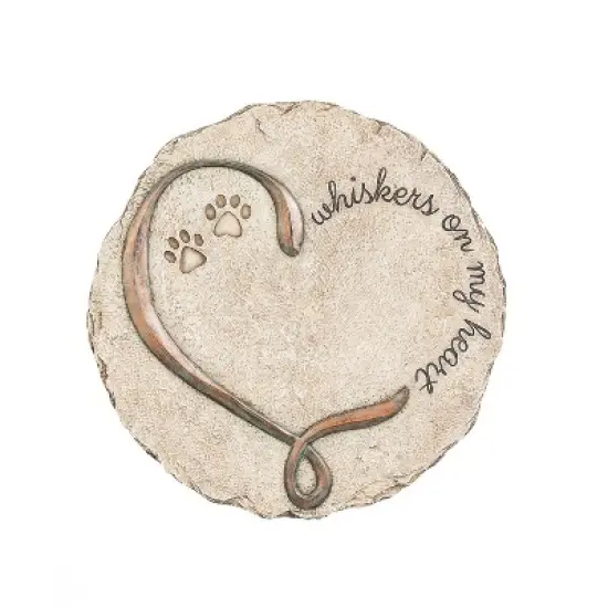 Evergreen Whiskers On My Heart, Garden Stone image {9}
