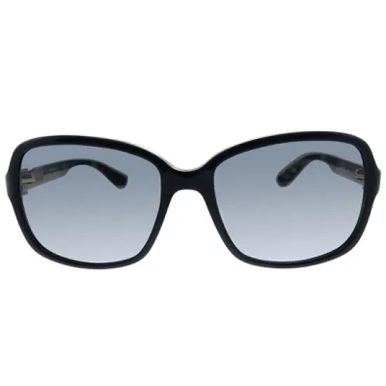 Salvatore Ferragamo SF 606S 001 Womens Rectangle Sunglasses Black 58mm image {1}