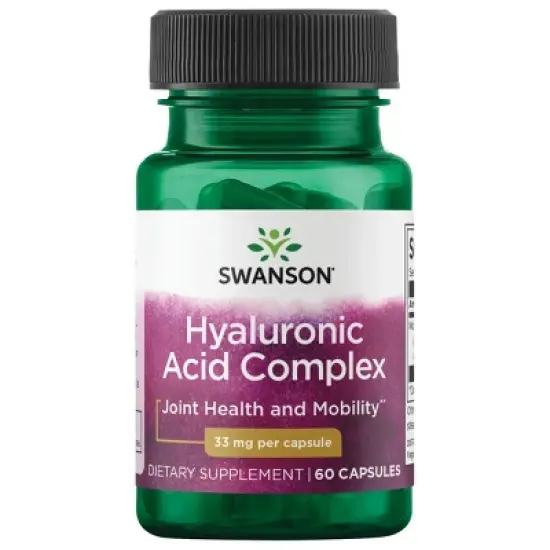 Swanson Hyaluronic Acid Complex 33 mg 60 Capsules image {5}