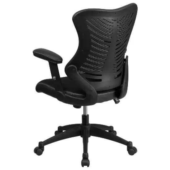 Executive Swivel Office Chair with Mesh Padded Seat - Flash Furniture image {5}