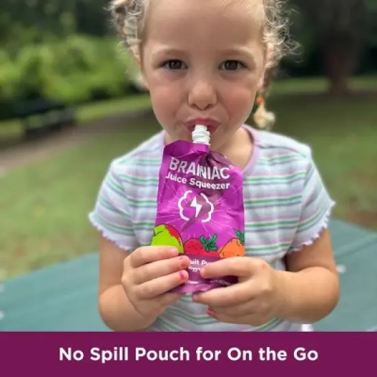 Brainiac Fruit Punch Juice Squeezer - 4pk/5 fl oz Pouches image {8}