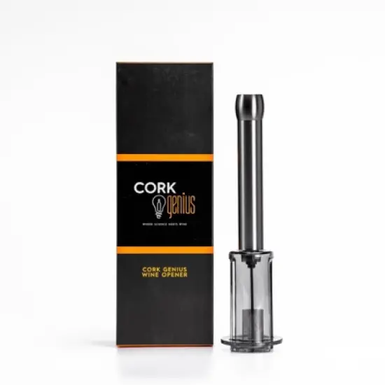 Cork Genius Air-Pump Wine Opener Wine Bottle Opener with Air Lift Technology for Bottle Opening Stainless-Steel Design - Non-Electric Wine Opener image {7}