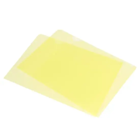 Unique Bargains Office Clear Paper Document L Type Folders image {9}
