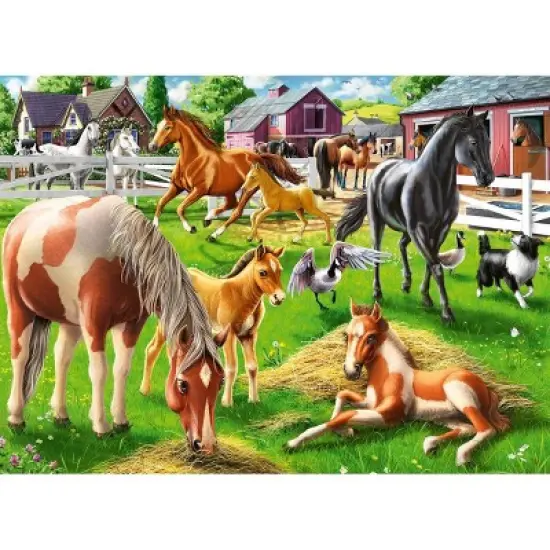 Ravensburger Happy Horses Kids' Jigsaw Puzzle - 60pc image {2}