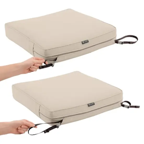Classic Accessories - Montlake Water-Resistant Patio Seat Cushion image {5}