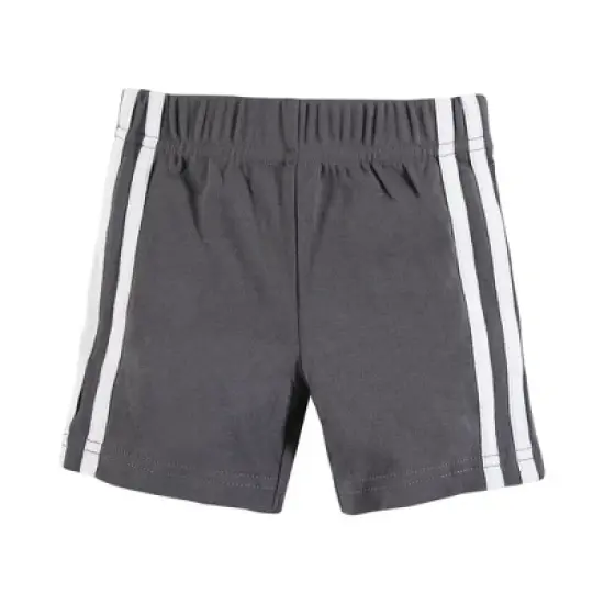 Hudson Baby Boy Shorts Bottoms 4-Pack, Blue image {4}