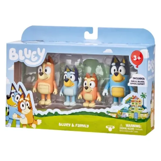 Bluey & Family Figures - 4pk image {4}