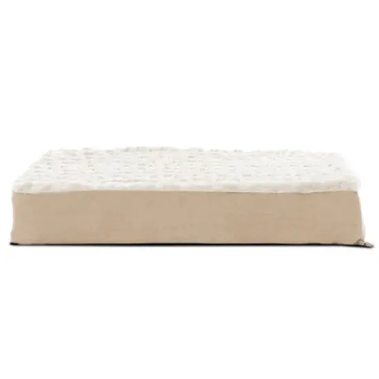 FurHaven Ultra Plush Deluxe Full Support Orthopedic Dog Bed image {1}