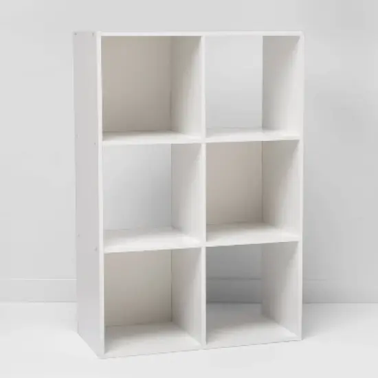 11" 6 Cube Organizer Shelf - Room Essentials image {2}