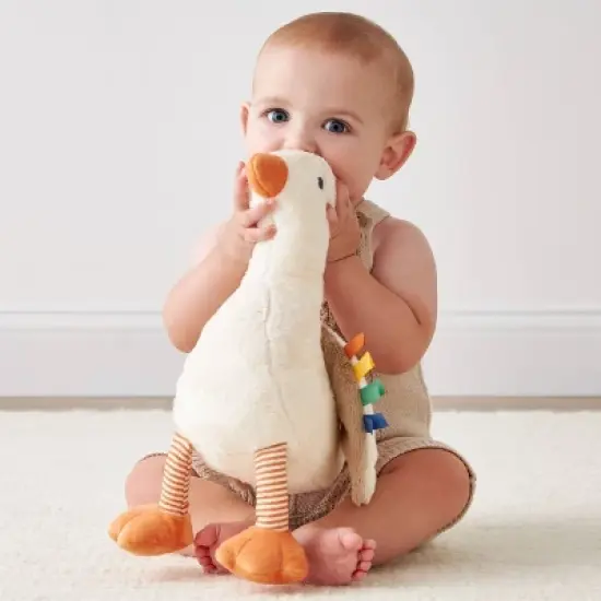 Itzy Ritzy Sweetie Snuggles Plush Stuffed Animal - Goose image {1}