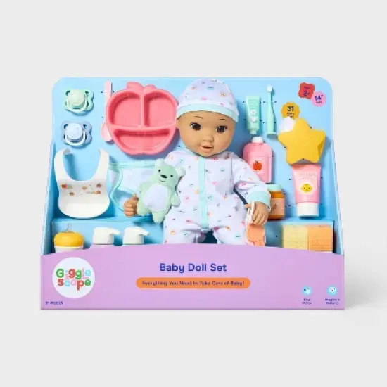 14" Baby Doll Set - Gigglescape&trade; image {3}