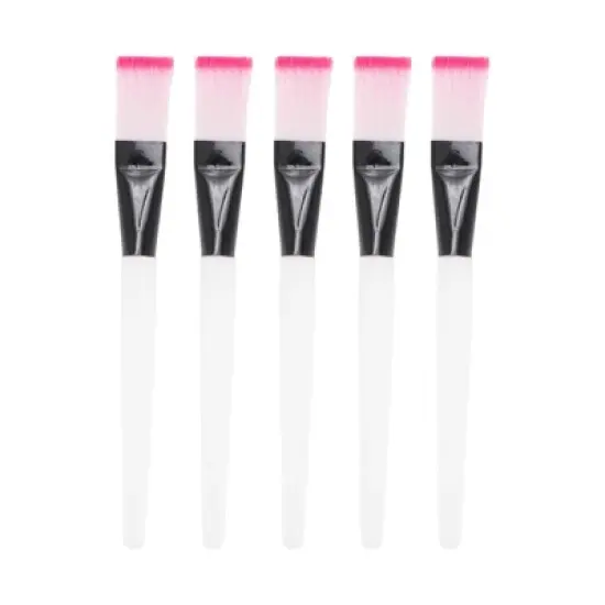 Unique Bargains Soft Face Mask Applicator 5 Pcs image {6}