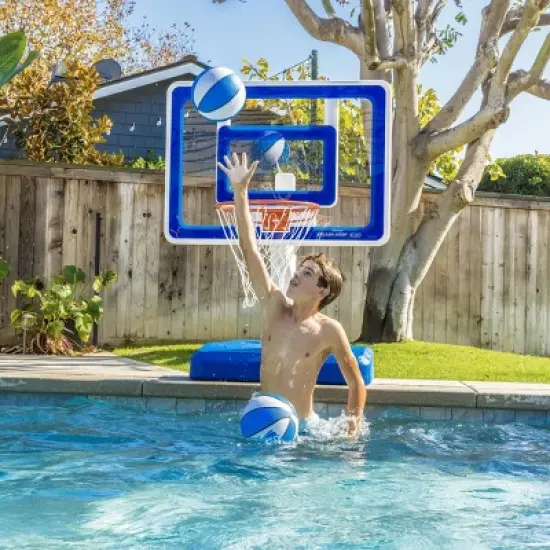 GoSports Splash Hoop ELITE Blue Pool Hoop Basketball Game Set- 4pc image {3}
