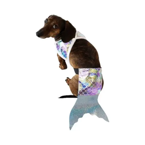 Midlee Mermaid Dog Halloween Costume image {6}