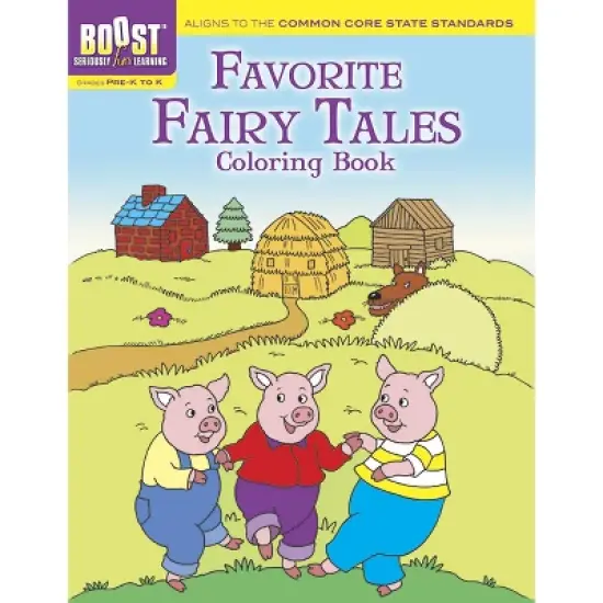 Favorite Fairy Tales Coloring Book - (Dover Classic Stories Coloring Book) by  Fran Newman-D'Amico (Paperback) image {1}