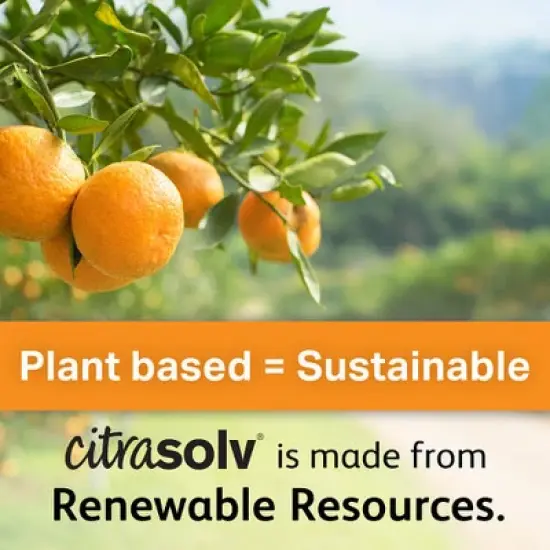 Citra Solv Concentrated Cleaner & Degreaser, Deodorizer, Home & Outdoor, Adhesive Remover, Natural Orange Oil image {10}