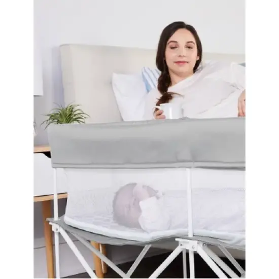 Regalo My Crib Portable Infant Bassinet - Gray image {2}