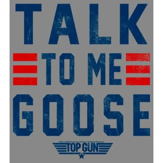 Boy's Top Gun Talk to Me Goose Quote Performance Tee image {1}