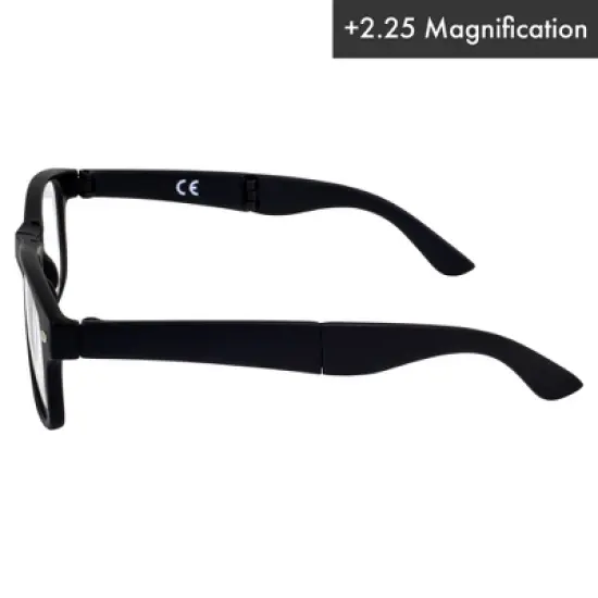 Global Vision Eyewear Foldable Bifocal Reading Glasses with Clear Lenses image {3}