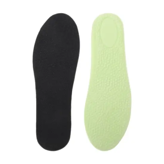 Unique Bargains Height Increase Shoe Inserts Green Black 1 Pair image {2}