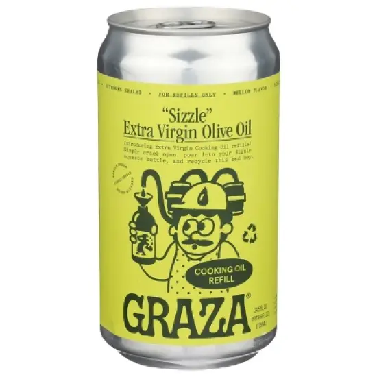 Graza Refill Sizzle Extra Virgin Olive Oil - 725mL image {6}