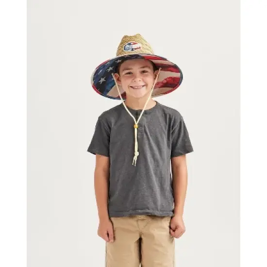 Hemlock Brave Straw Lifeguard Hat Big Kids image {1}