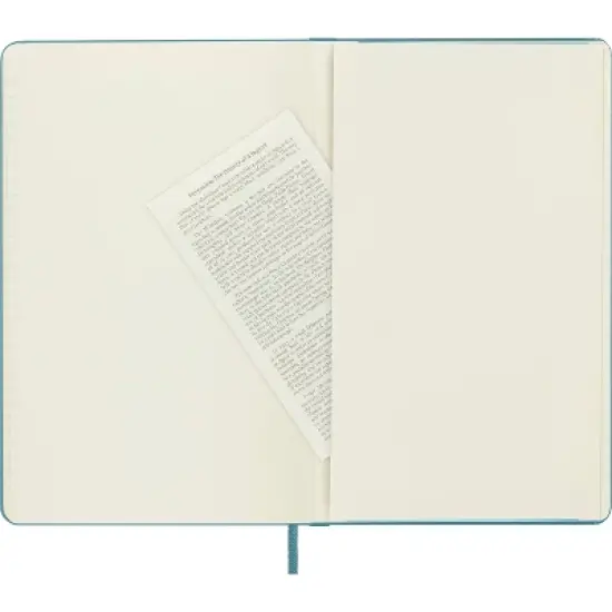 Moleskine Notebook Ruled Hard Cover Large Reef Blue image {4}