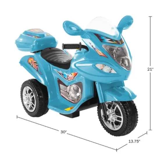 Lil' Rider 3-Wheel Kids Electric Motorcycle image {4}
